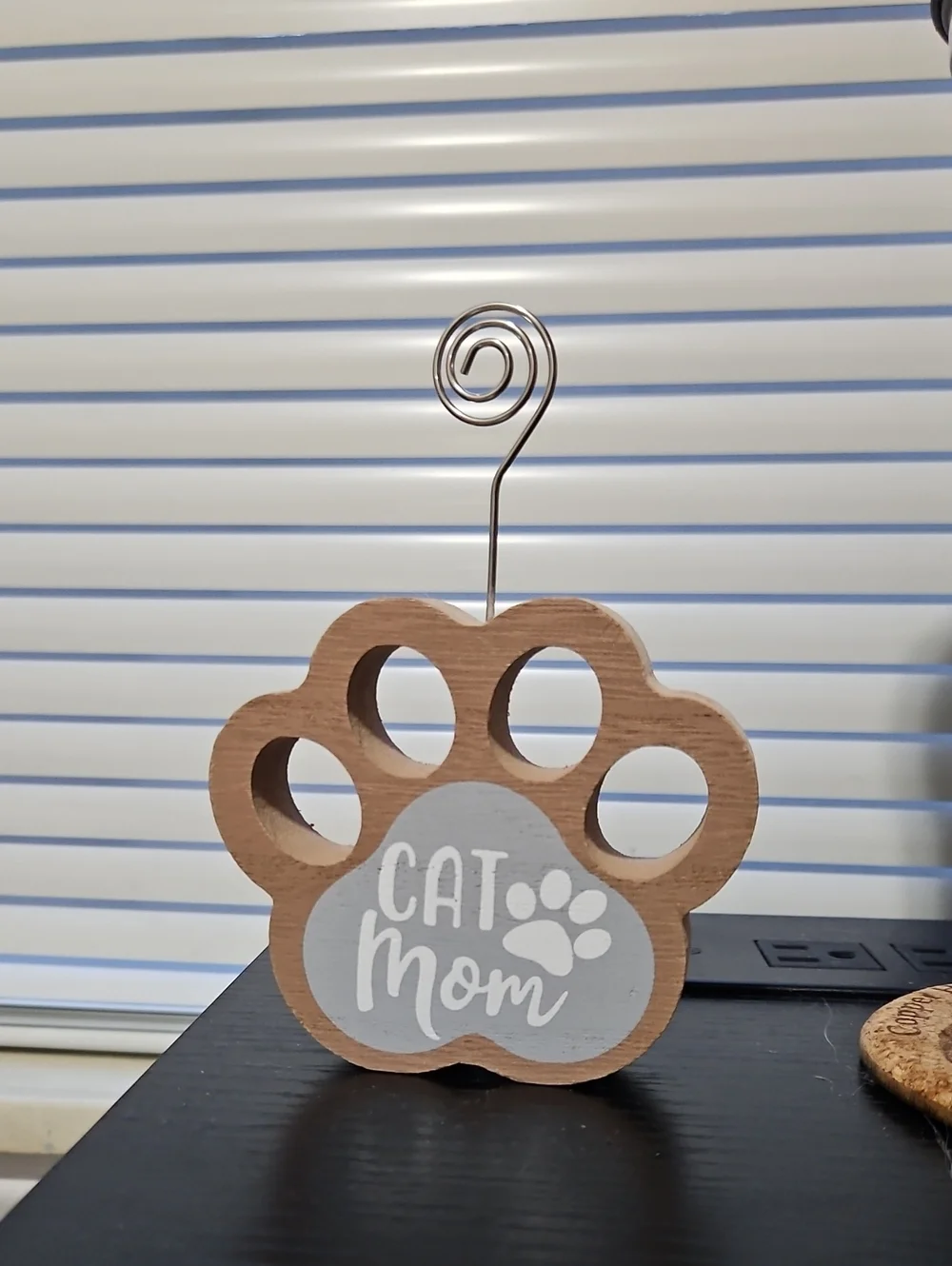 Cat Mom Photo Holder Decor